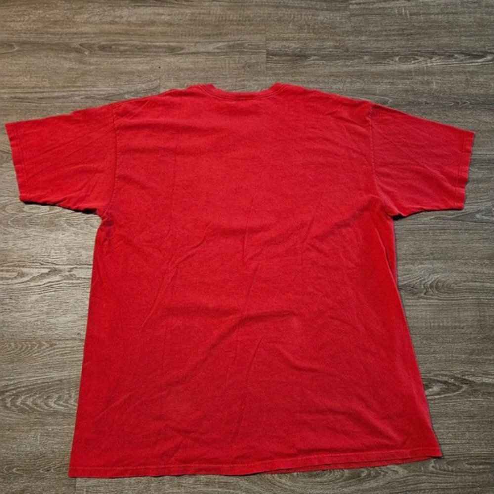 Disney Store The Incredibles Logo Graphic T Shirt Red Pixar Movie Mens XXL - Picture 8 of 8